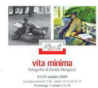 Locandina mostra "Vita Minima"