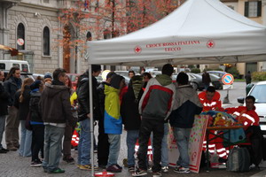 La manifestazione a Lecco nel 2009
