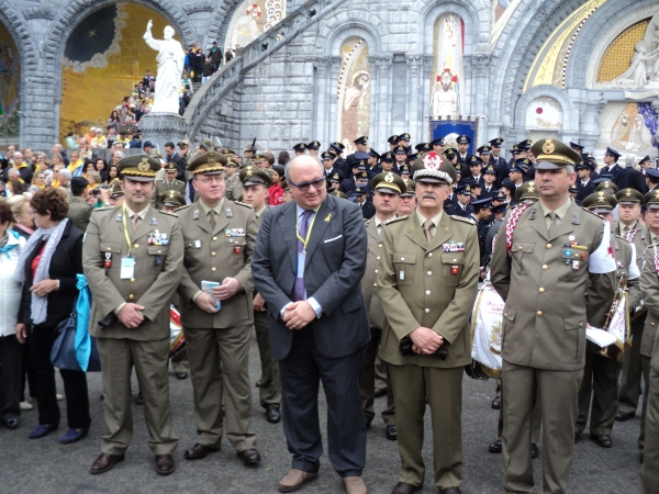 54Â° Pellegrinaggio militare Lourdes 2012