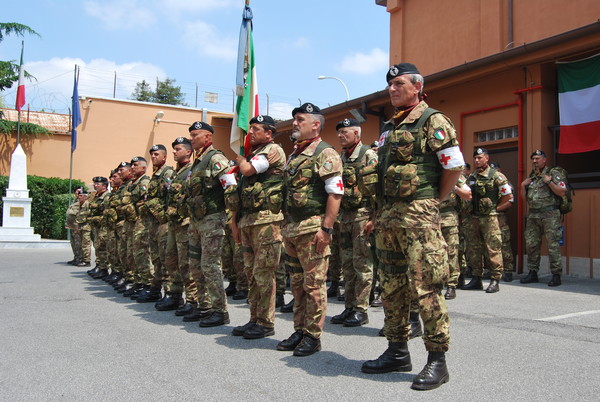 Compagnia del Corpo Militare con gruppo Bandiera