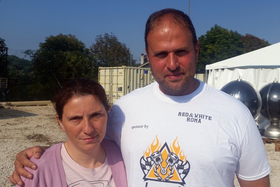 Alessandra e Lino, sopravvissuti al terremoto che ha colpito il Centro Italia, raccontano la loro storia a Croce Rossa Italiana