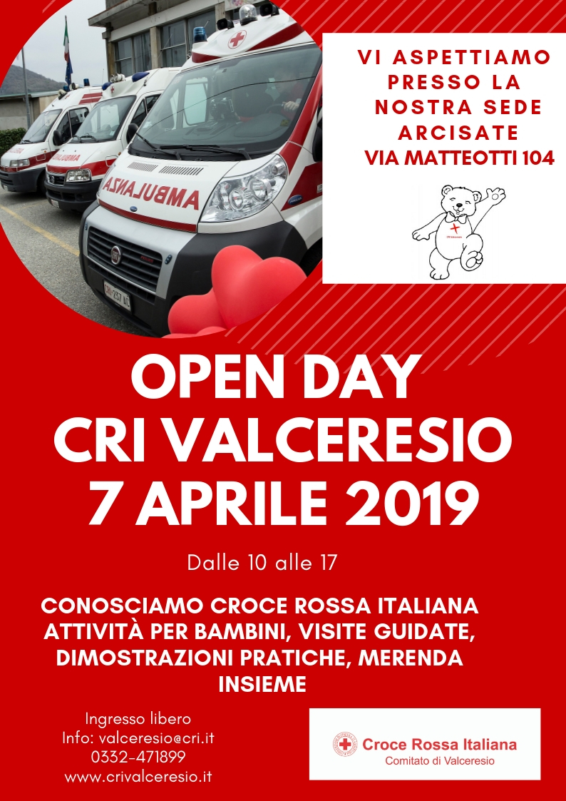 Open Day CRI Valceresio