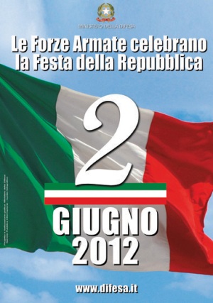 Logo Manifestazione  per la 66°Anniversario della Repubblica Italiana