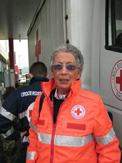  Lodovica D'Anchino in partenza per i soccorsi in seguito al Terremoto in Abruzzo