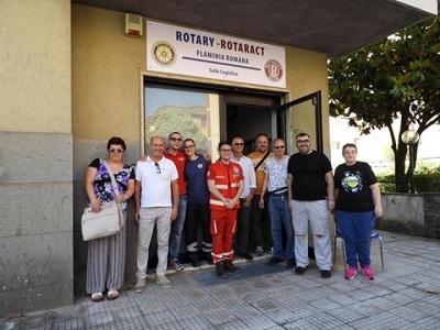 Croce rossa raccoglie viveri prodotti igiene personale civita castellana