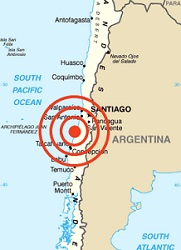 cartina Cile