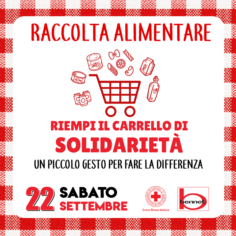 Bennet,  orgoglio  delle  aziende  made  in  Italy e Croce Rossa insieme per la solidarietà