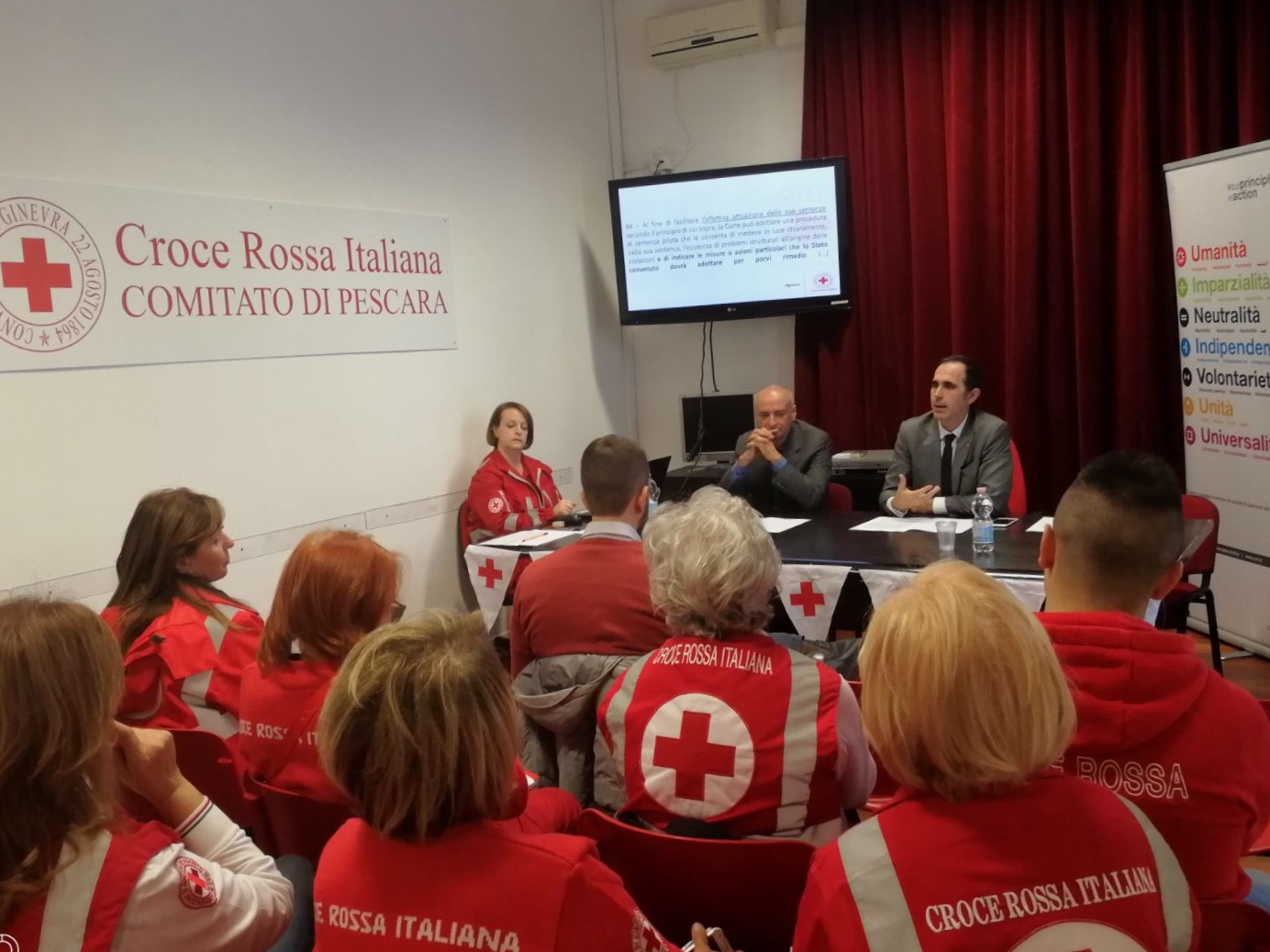 Pescara – Il Comitato CRI presenta il corso di alfabetizzazione informatica per i detenuti