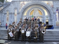 La Banda del Corpo Militare dell'VIII Centro di Mobilitazione di Firenze