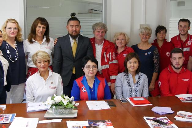 Dalla Mongolia al Trentino: per la prima volta una delegazione della Croce Rossa della Mongolia ha incontrato il Comitato Provinciale del Trentino