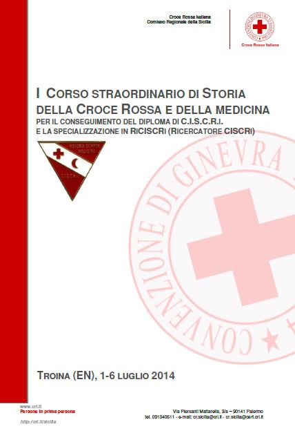 locandina corso storia della Croce Rossa