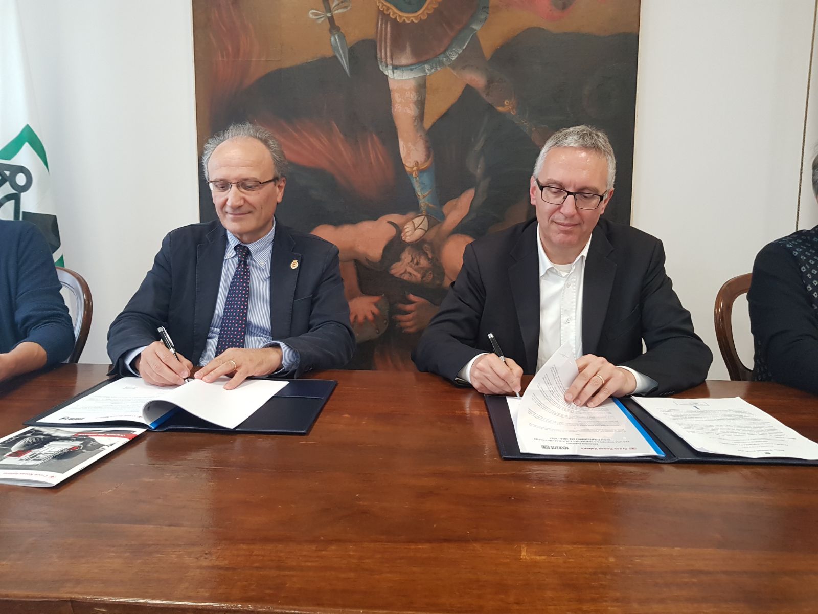Sisma – Firmato l’accordo quadro tra la Regione Marche e la Croce Rossa Italiana per le attività di ricostruzione 