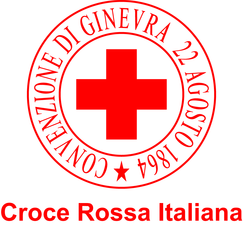 Logo Croce Rossa Italiana a colori