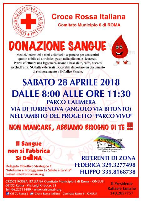 donazione sangue roma