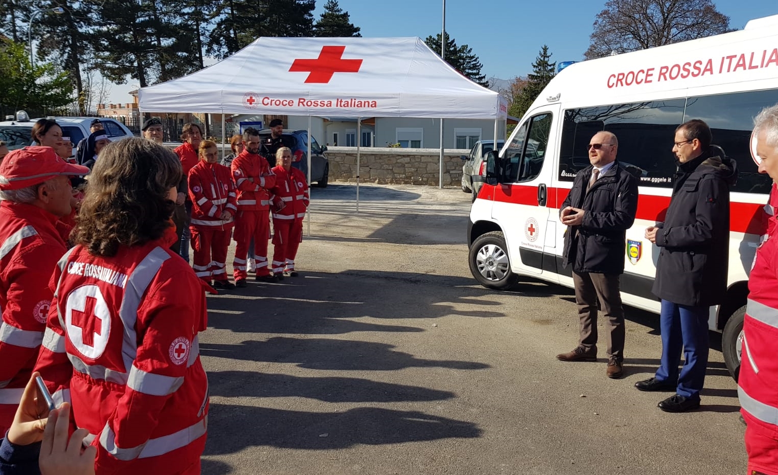 Amatrice: presentata la nuova ambulanza donata alla Croce Rossa da Lidl Italia 