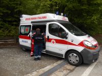 l'ambulanza di Pino Torinese