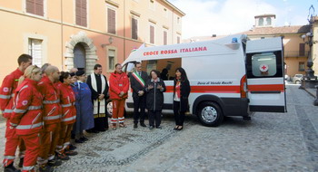 Consegna ambulanza Imola 