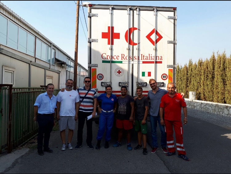 Solidarietà: dai Comitati CRI colpiti dal sisma della Regione Marche una donazione a favore della Croce Rossa Montenegrina