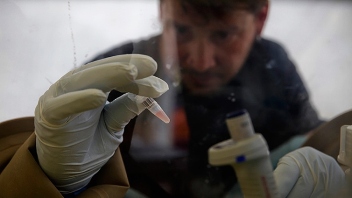 Incontri su “Ebola tutto quello che dobbiamo sapere”, immagine virus ebola in laboratorio