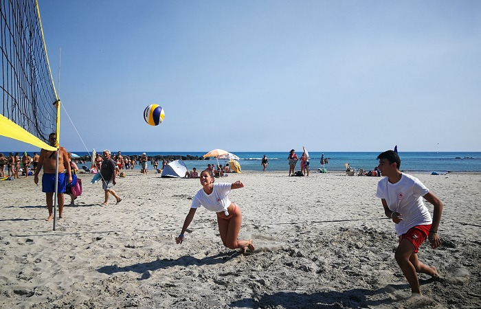 Il torneo solidale di beach volley della CRI di Agrigento