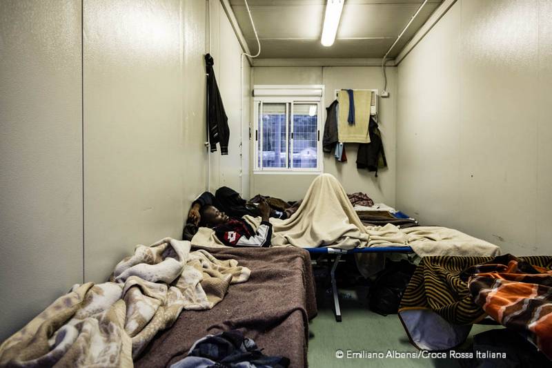 Campo Roya di Ventimiglia: gli alloggi allestiti per accogliere i migranti in transito